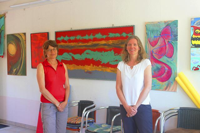 Im Kreativraum wird gemalt, getöpfert und Sport gemacht | Foto: mke