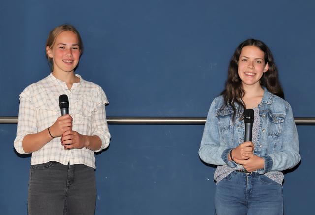 Auch Immi Lehmann (li.) und Swantje Haberer führen die Interviews | Foto: cc