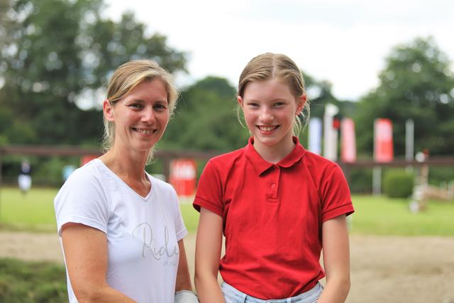 Kristin Rohde vom Organisationsteam mit Tochter Helene (11) | Foto: cc
