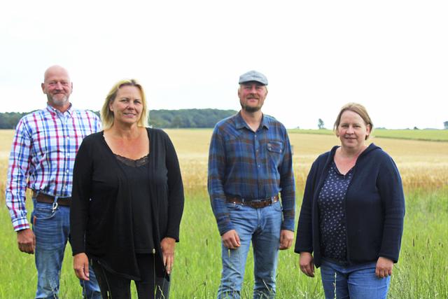 Das Büroteam (v. li.): Eric Ottens, Claudia Dinger, Steffen Heuer und Regine Gericke | Foto: as