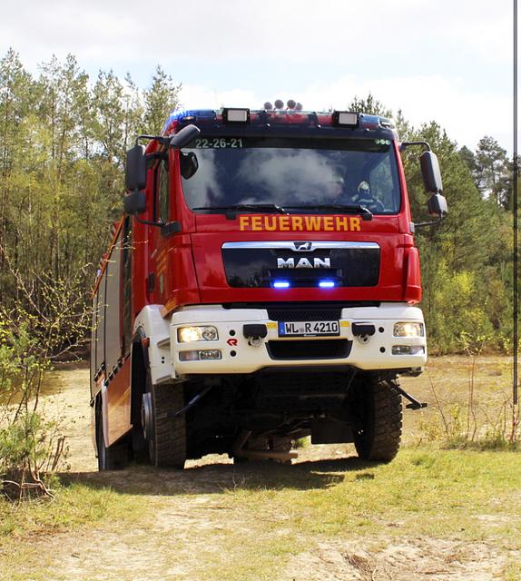 Das im vergangenen November ausgelieferte TLF 4000
hat 4.000 Liter Löschwasser an Bord | Foto: Feuerwehr Heidenau