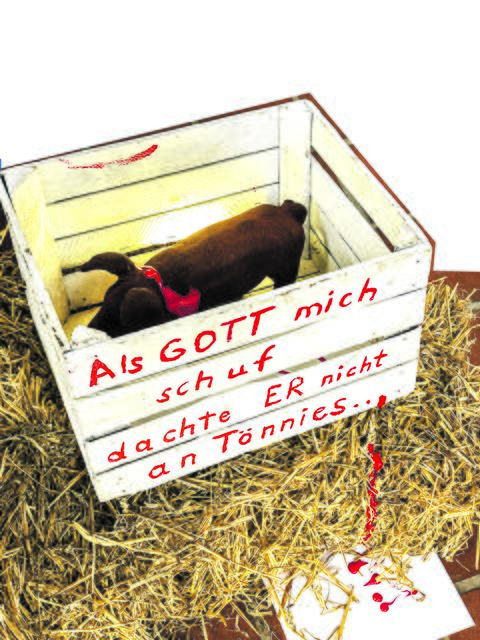Das ist das "Schwein des Anstoßes"