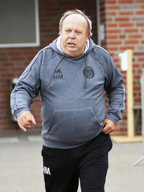 TSV-Trainer Hartmut Mattfeldt war insgesamt zufriedebn