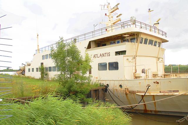 Liegt versteckt im Ruthenstrom: die Atlantis | Foto: ig
