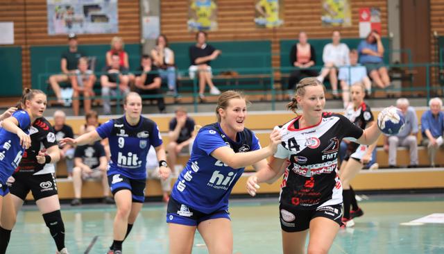 Natalie Axmann (re.) von den Luchsen war kaum zu stoppen | Foto: cc