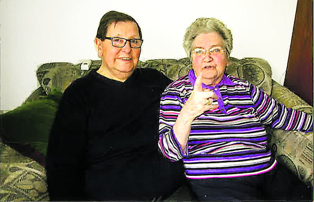 Kennen sich seit ihrer Kindheit: Ruth und Hans Reddant
feiern heute ihre Gnadenhochzeit