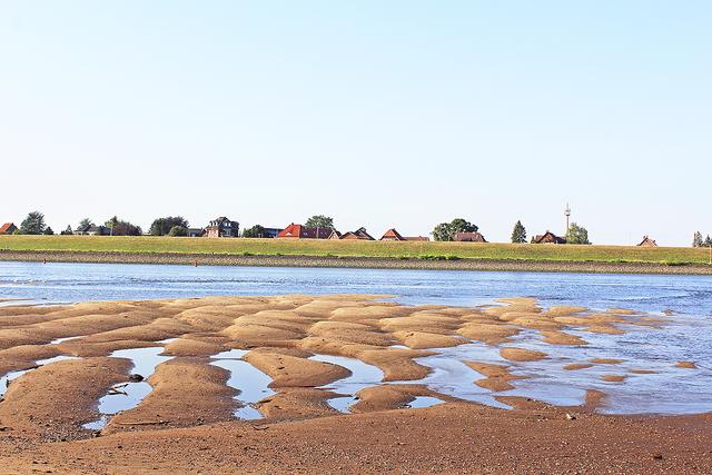 Strömung und Wellen haben die Kraterlandschaft geformt