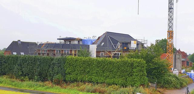 Am alten Hotel wird derzeit gearbeitet | Foto: ig