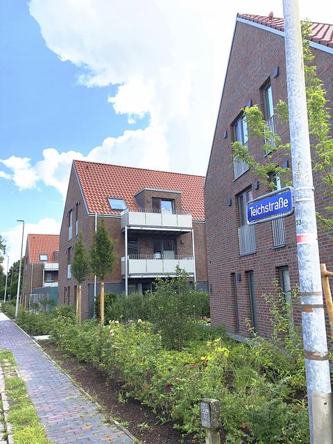 Neubauten an der Teichstraße