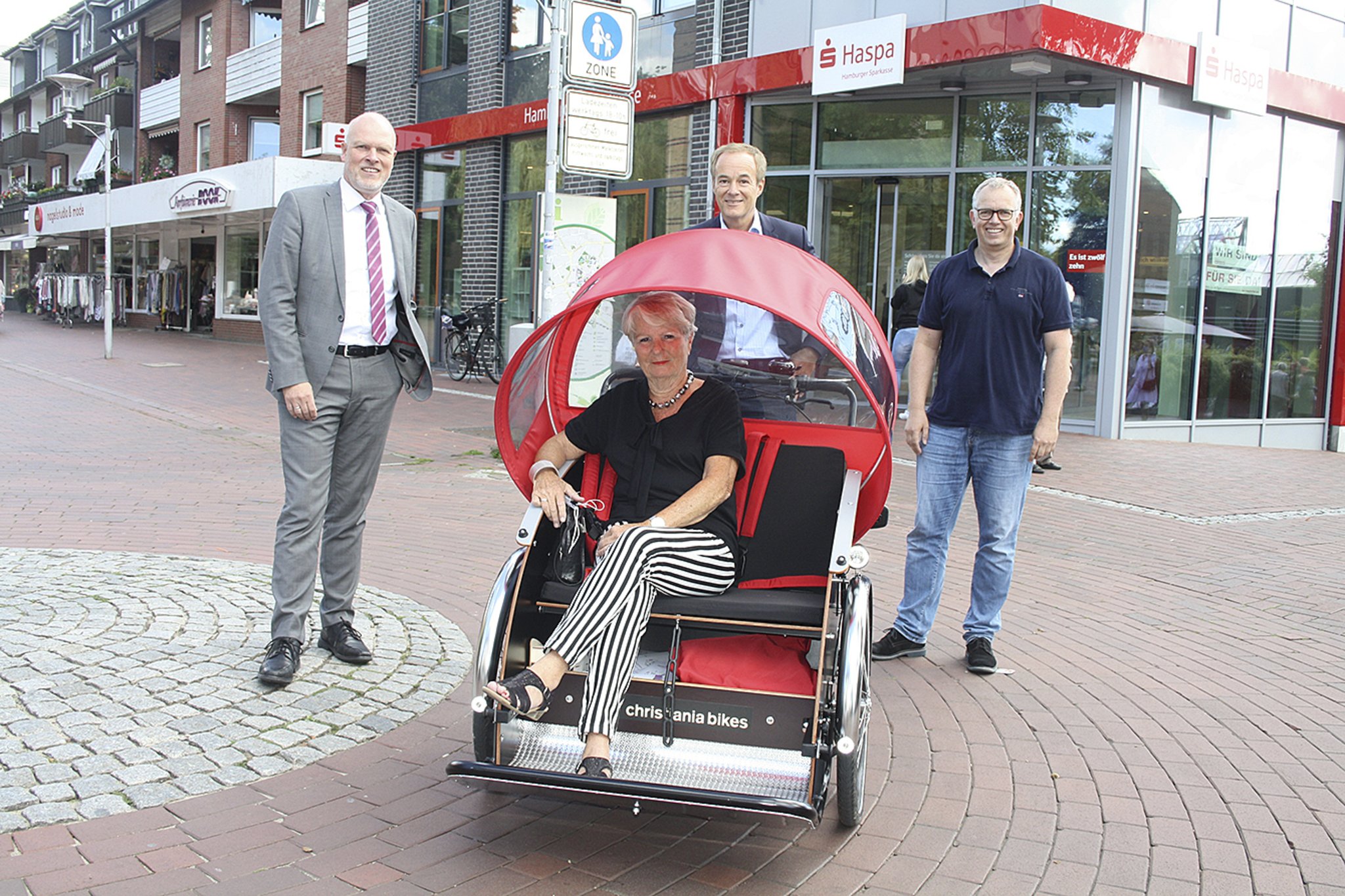 Durch Haspa, SpethmannStiftung, Stadt Buchholz und Privatperson