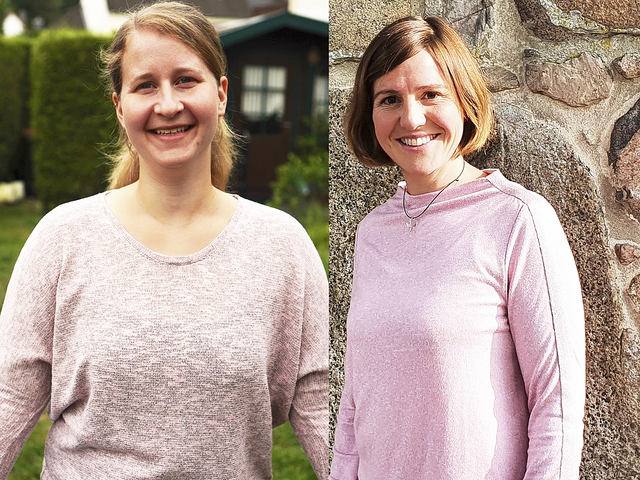 Friederike Nadolny (li.) und Anke Suckau