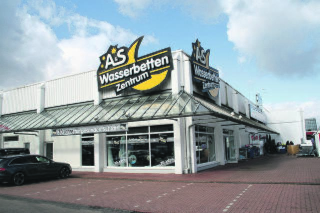 Das A&S Wasserbetten Zentrum am Ostmoorweg bietet
seinen Kunden Parkplätze direkt vor der Tür Foto: wd