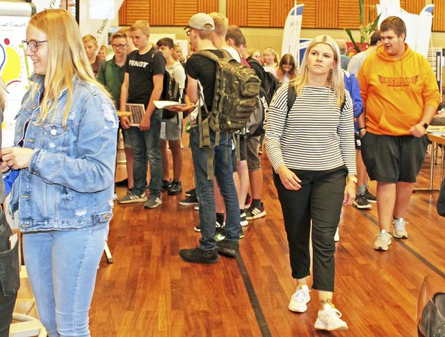 Die erste Allesamt-Ausbildungsbörse fand in der Eulsete-Halle statt