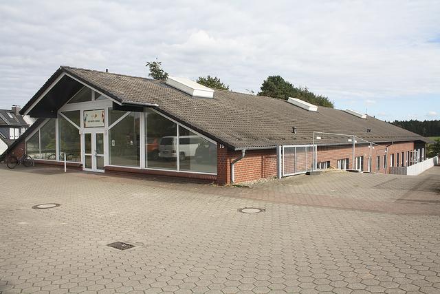 In dem Gebäude der Kneipp-Zwerge war früher ein Küchengeschäft untergebracht 