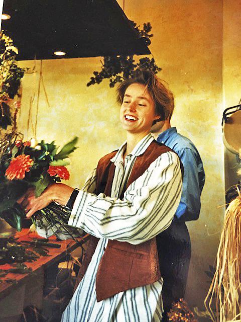 ... und 1995 bei der Geschäftseröffnung