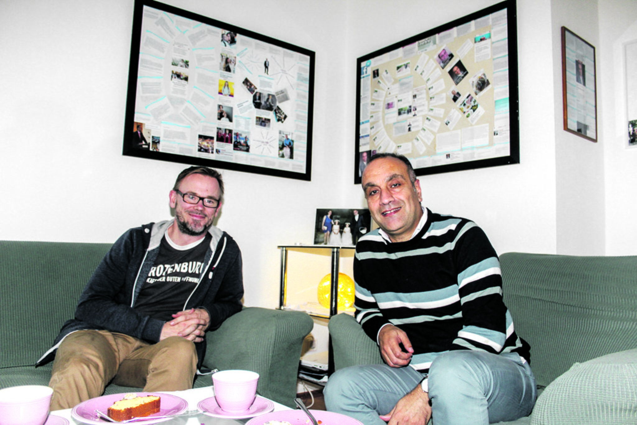 WOCHENBLATT sprach mit Besteller-Autorenduo: Wie Samer Tannous eine