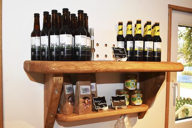 Auch leckere Biersorten sind zu erwerben | Foto: Axel-Holger Haase