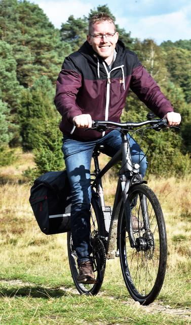 826 Kilometer per Rad legte Jens Schweinberger zurück