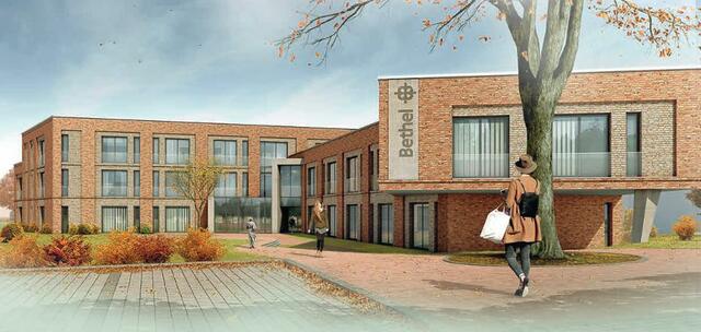 Das neue Wohnprojekt für Bethel im Norden in der Horststraße | Foto: Schüch und Cassau