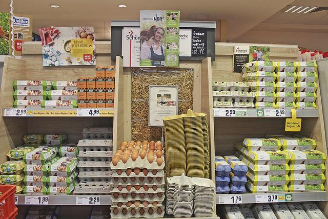 Die Eier kommen von 
glücklichen Hühnern vom Hof Schönecke in Neu Wulmstorf