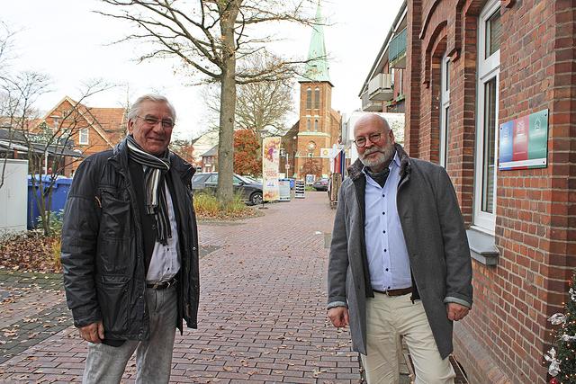 Zufrieden mit dem Verlauf des Jahres - trotz der Corona-Einschränkungen: Thomas Homann (li.) und Jens Weidling