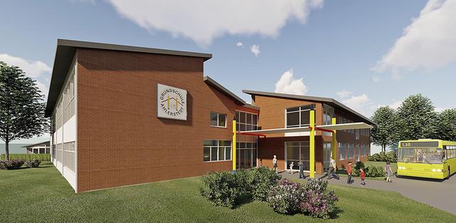 Die Schule in Ahlerstedt ist eines der aktuellen Projekte von Lars Kratzenberg