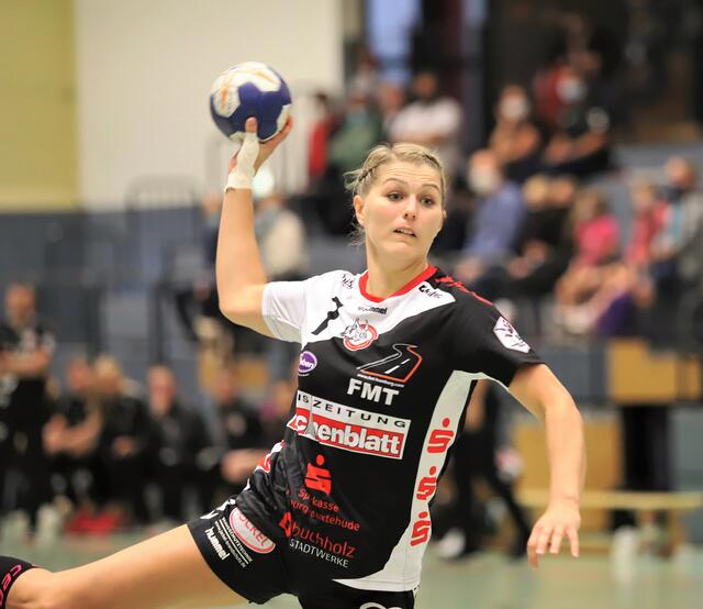 Marleen Kadenbach steuerte neun Tore zum Auswärtssieg ihrer Mannschaft bei