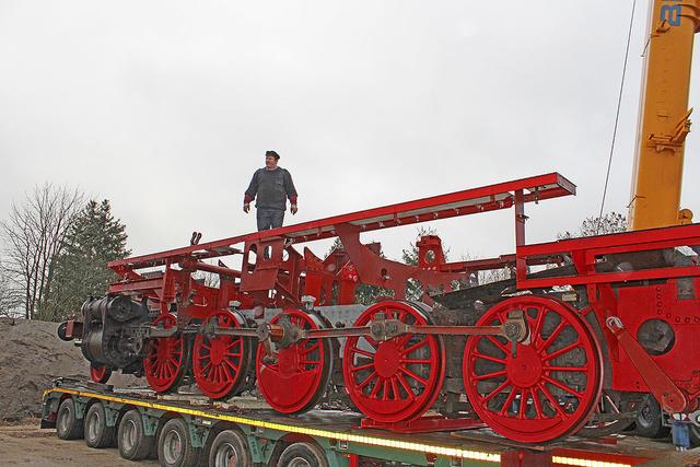 Steffen Lücking auf der Lok | Foto: sv