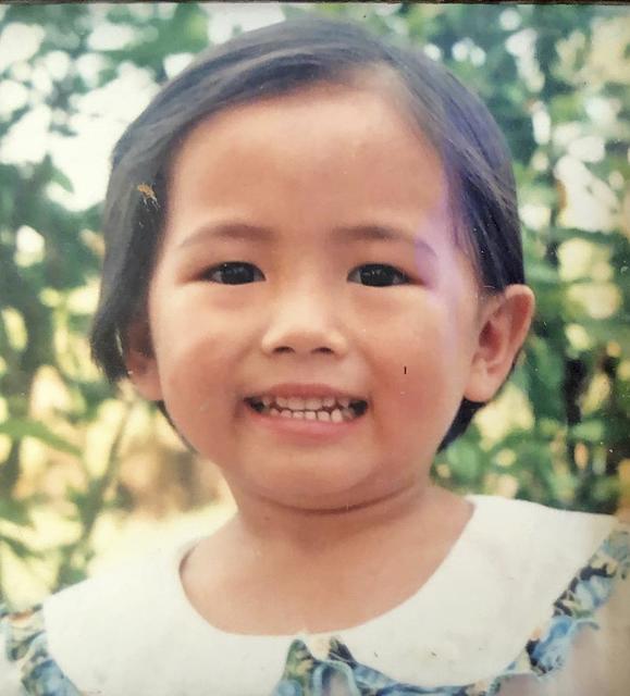 Die zweijährige Như zum Beginn der Patenschaft | Foto: Thi