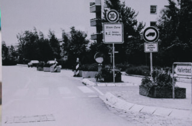 1983 wurde die Konopkastraße zur Tempo-30-Zone - ein bundesweites Novum
