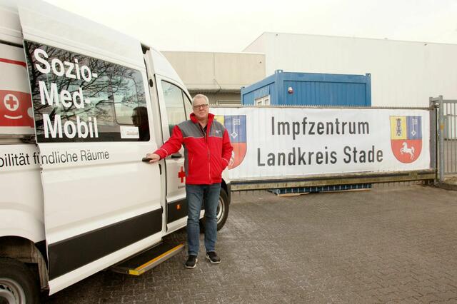 Sozio-Med-Mobil-Fahrer Detlef Koslowski