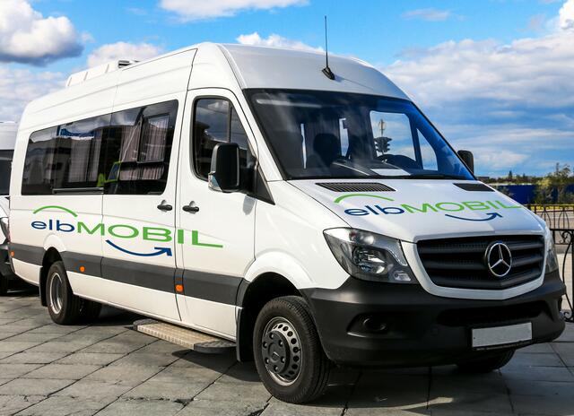 Das elbmobil fährt auch von der Elbmarsch zum Impfzentrum in Winsen