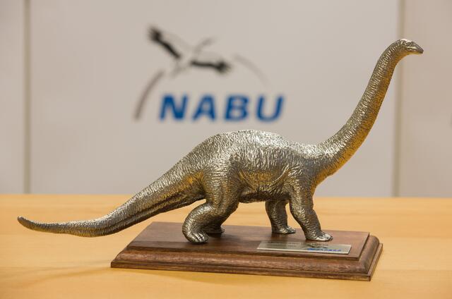 Das Autobahnprojekt A26 Ost wurde im Dezember zum Umwelt-Dinosaurier des Jahres "gekürt" Foto: NABU/K. Karkow