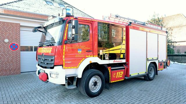 Das neue Fahrzeug der Feuerwehr Himmelpforten
