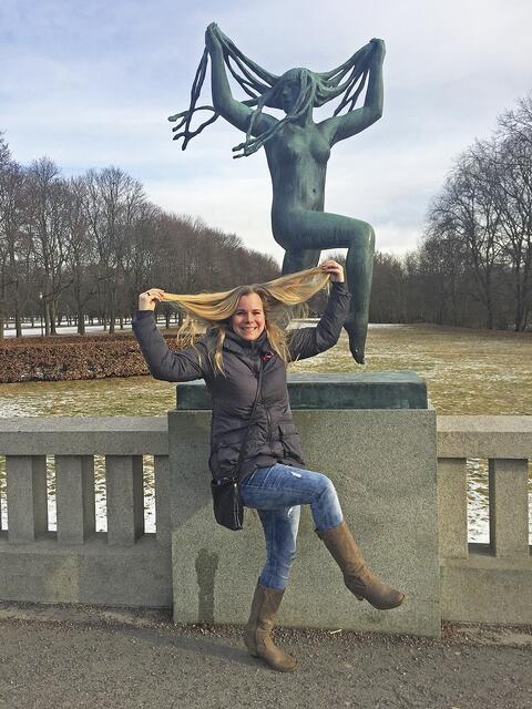 Immer positiv eingestellt: Sara-Nikoline Scharnewski