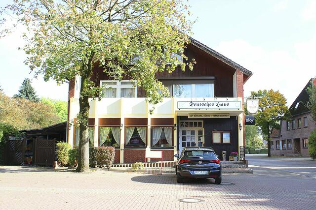 Das Deutsche Haus ist ein wichtiger Bestandteil der Mulsumer Ortsmitte
