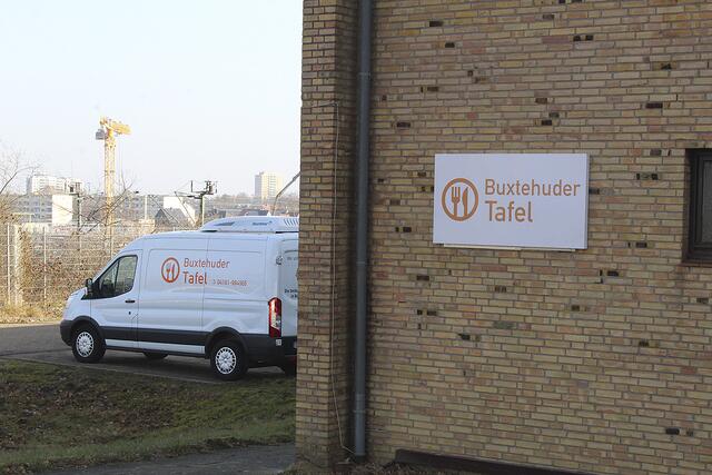 Die Tafel ist von der Harburger Straße vorübergehend "Zum Fruchthof" umgezogen