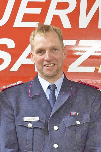 Hanstedts Ortsbrandmeister Peter Lege