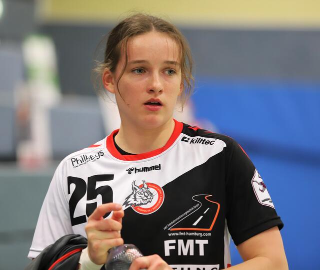 Luchse-Neuzugang Daria Rassau (19) feierte mit zwei herrlichen Toren einen Einstand nach Maß | Foto: cc