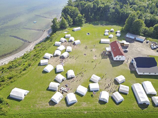 Wegen Corona: Die Teilnehmerzahl des Zeltlagers des Kreisjugendpflege in Lille Bodskov
wird von 125 auf 40 reduziert | Foto: Landkreis Stade