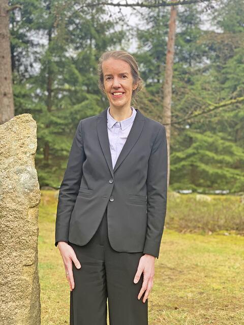 Katharina Groth ist die neue wissenschaftliche Mitarbeiterin der Kunststätte Bossard | Foto: Kunststätte Bossard