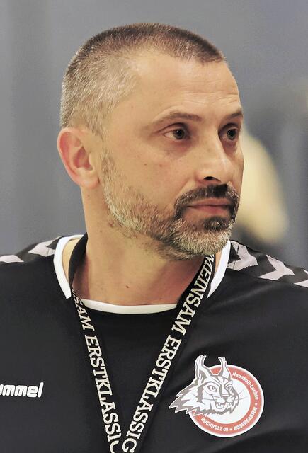 Luchse-Trainer Dubravko Prelcec