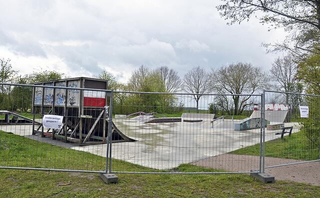 Weil Corona-Regeln immer wieder nicht eingehalten wurden, musste der Skaterpark in Harsefeld letztendlich gesperrt werden