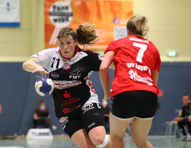 Sarah Lamp (li.) gab keinen Ball verloren... | Foto: cc