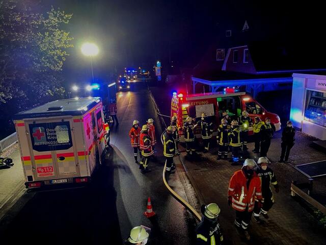 Insgesamt sieben Stunden wären die Löschkräfte im Einsatz