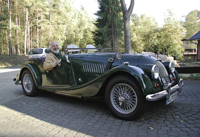 An schönen Tagen genießt Peter Meyer die Ausfahrt mit seinem Morgan | Foto: Meyer