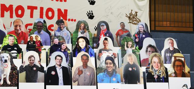 Ganz ohne Zuschauer fand das Spiel aber nicht statt... | Foto: cc