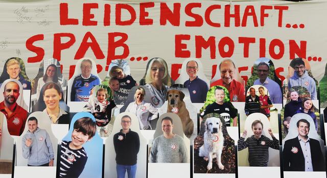 Ganz ohne Zuschauer fand das Spiel aber nicht statt... | Foto: cc