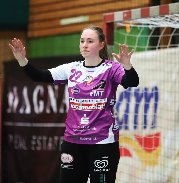 Luchse-Torhüterin Zoe Ludwig zeichnete sich durch tolle Paraden aus | Foto: cc