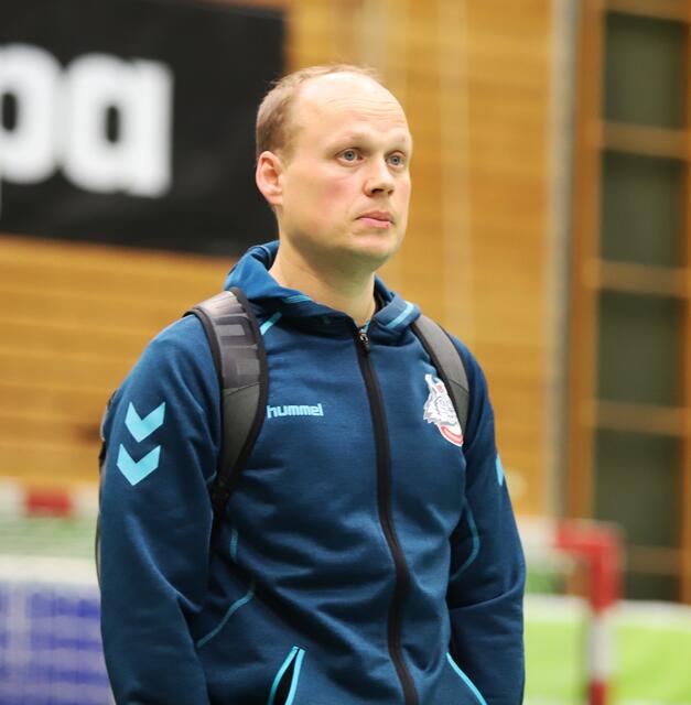 Luchse-Geschäftsführer Sven Dubau war nach dem Spiel schon mit seinen Gedanken bei den nächsten beiden schweren Partien in der Relegation | Foto: cc